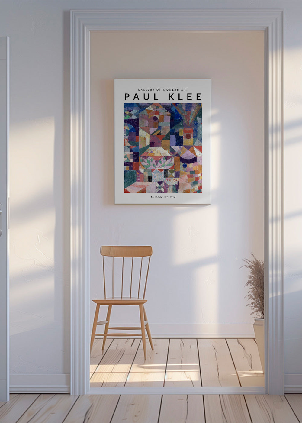 Paul Klee, BURGGARTEN, 1919