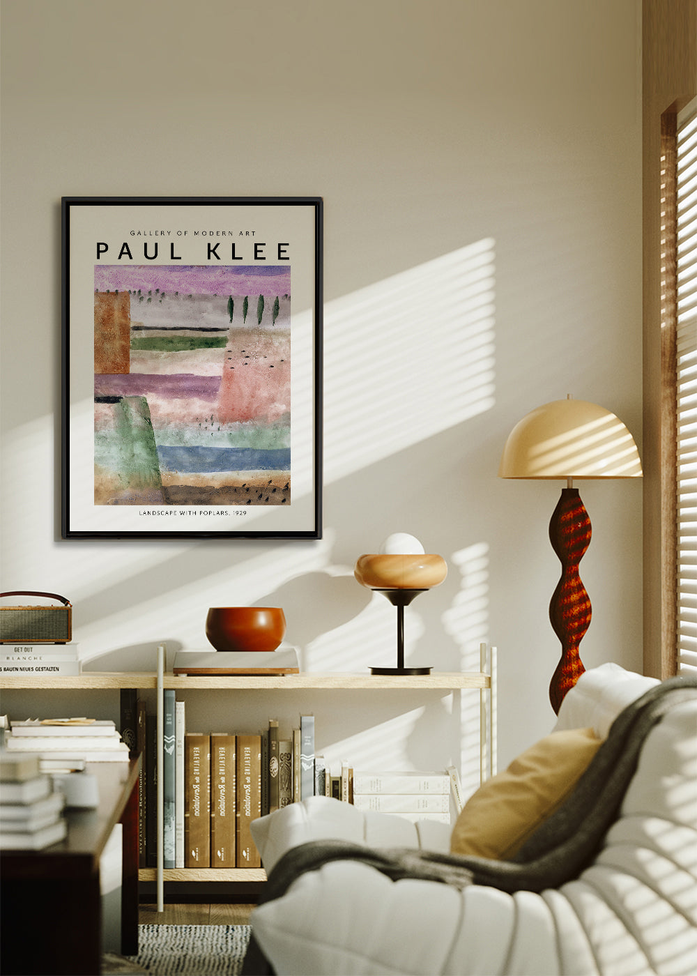 Paul Klee, Landscape with Poplars 1929