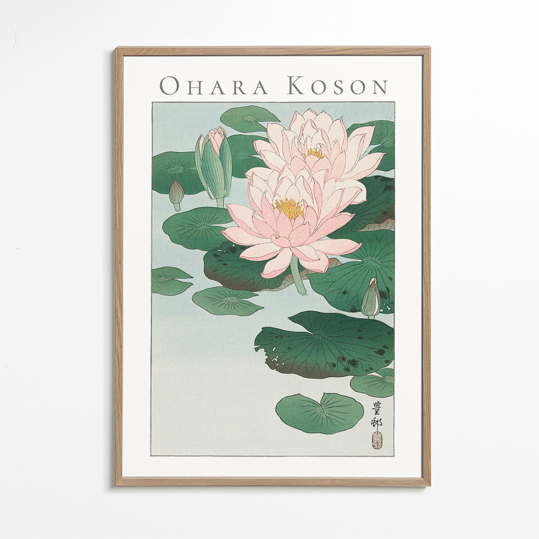 Ohara Koson Water Lily