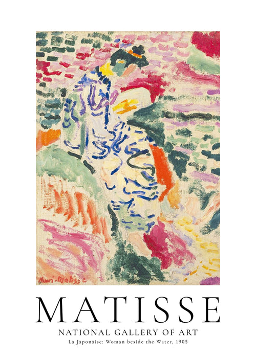 Henri Matisse La Japonaise: Woman beside the Water, 1905 - Unframed art print