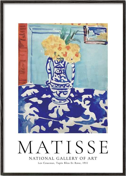 Henri Matisse Les Coucous, Tapis Bleu Et Rose, 1911