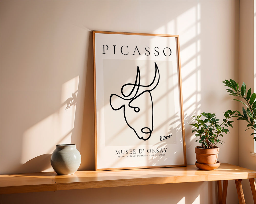 Pablo Picasso Animals Drawings the bull