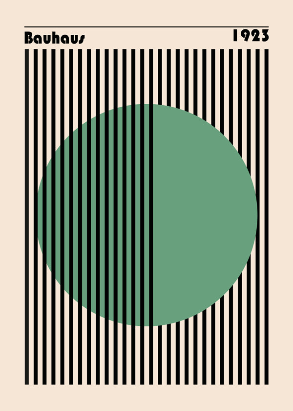 Bauhaus Green Circle