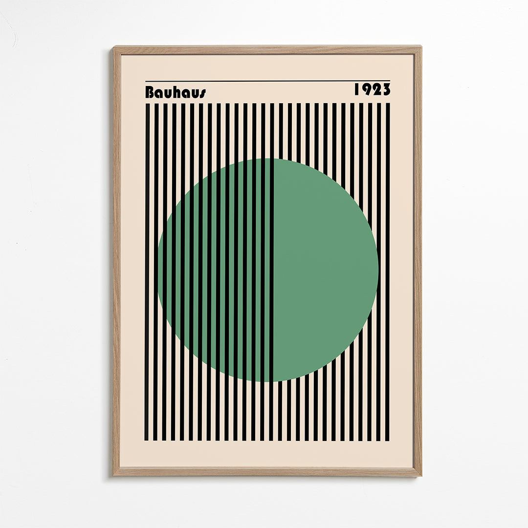 Bauhaus Green Circle