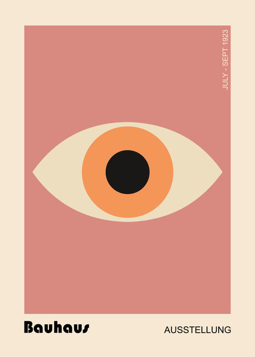 Bauhaus eye - Unframed art print