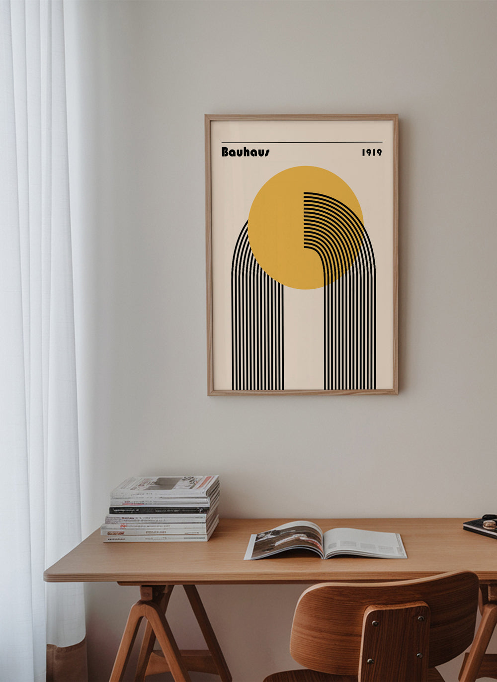 Bauhaus Venus yellow circle