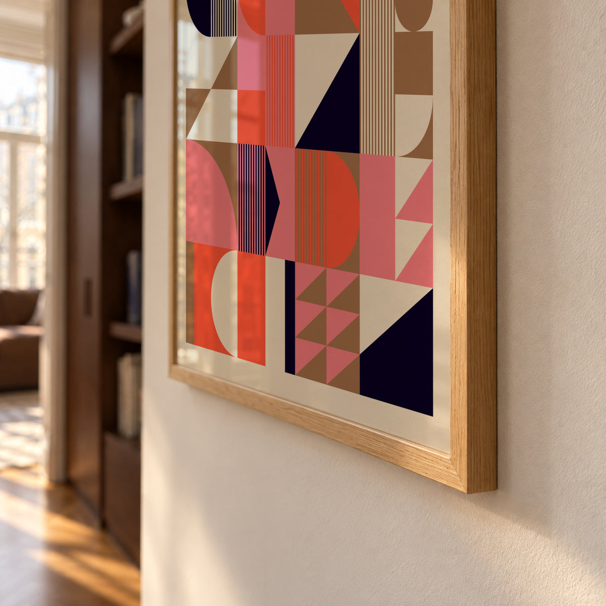 Bauhaus Weimar - Framed poster detail