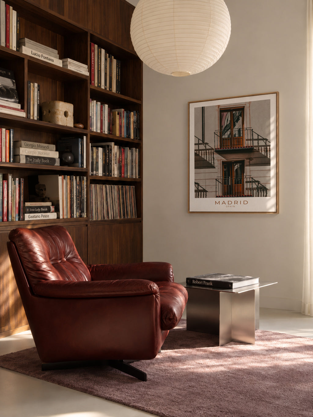 Spain Collection Madrid - Framed canvas in an interior