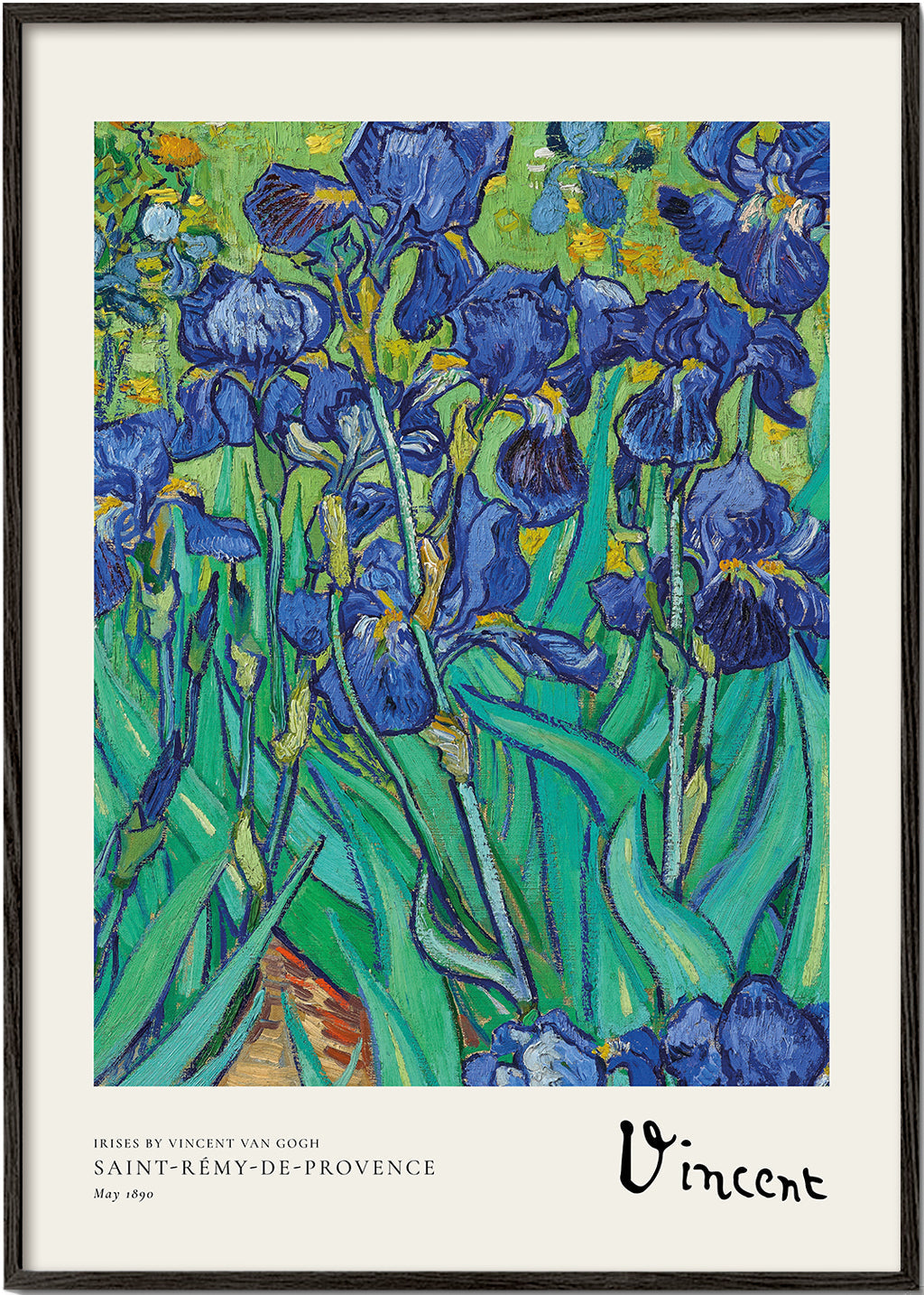 Irises by Vincent van Gogh