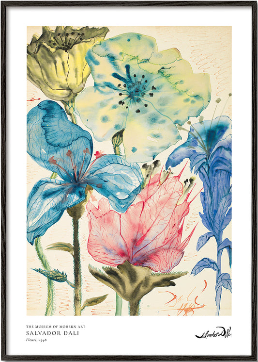 Salvador Dali fleurs I