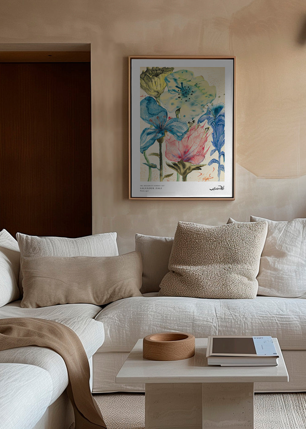 Salvador Dali fleurs I