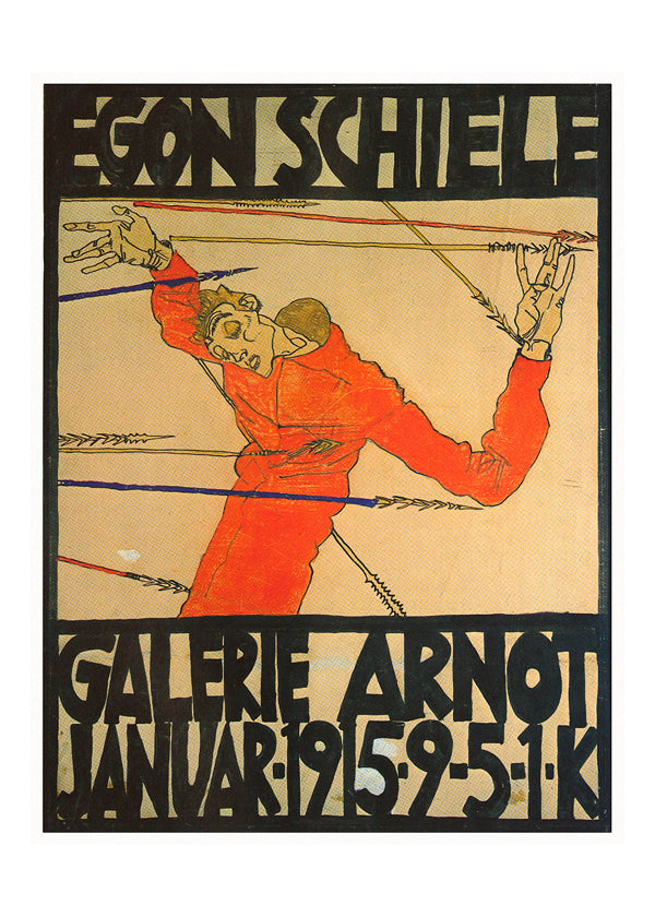 額縁 Egon Schiele vintage poster Egon Schiele Exhibition - Egon Schiele | Art | Framed Prints