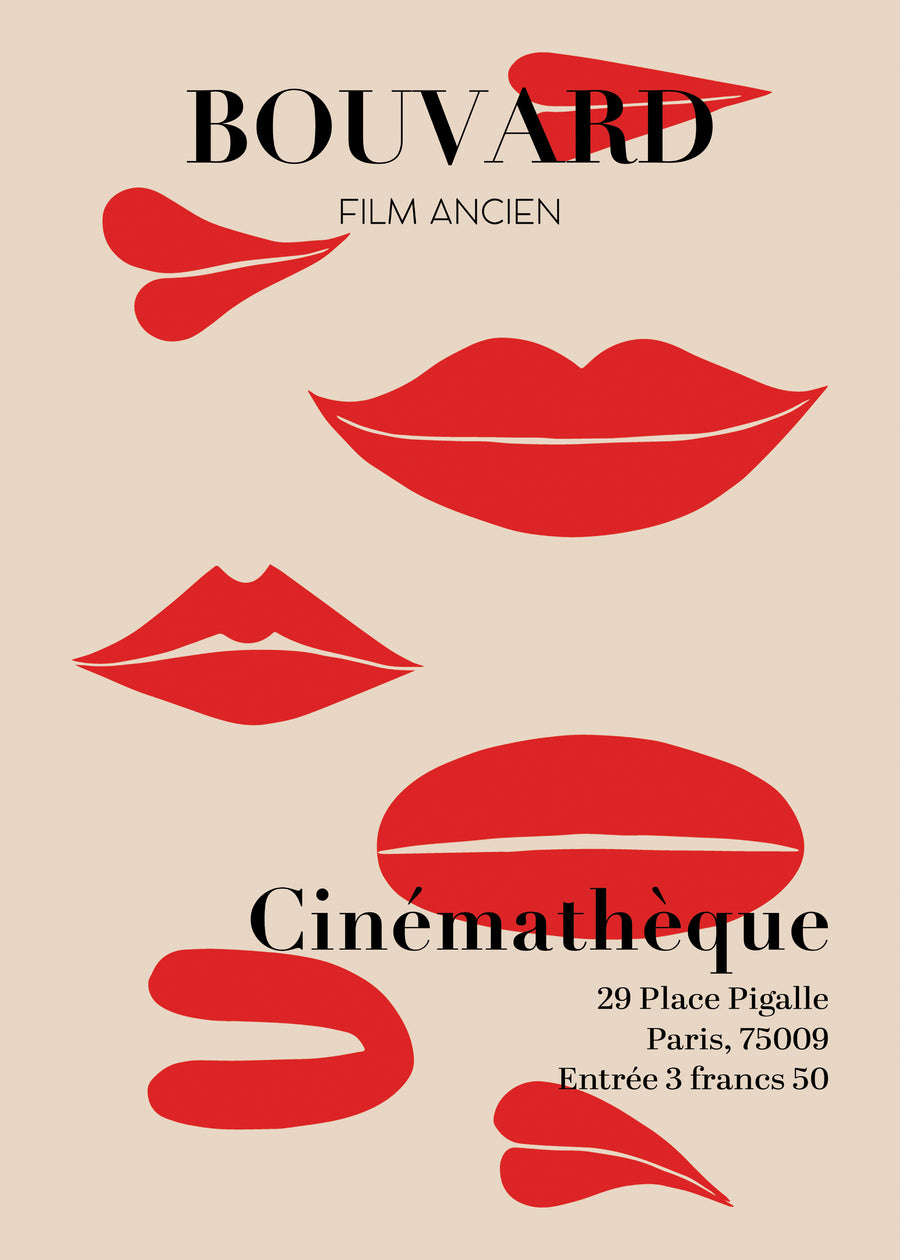 Bouvard Cinémathéque 1969 Film Poster
