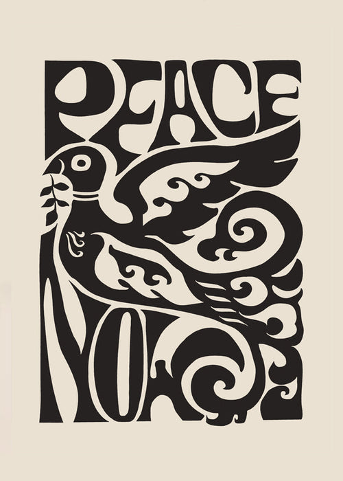 Peace Now poster, 1970
