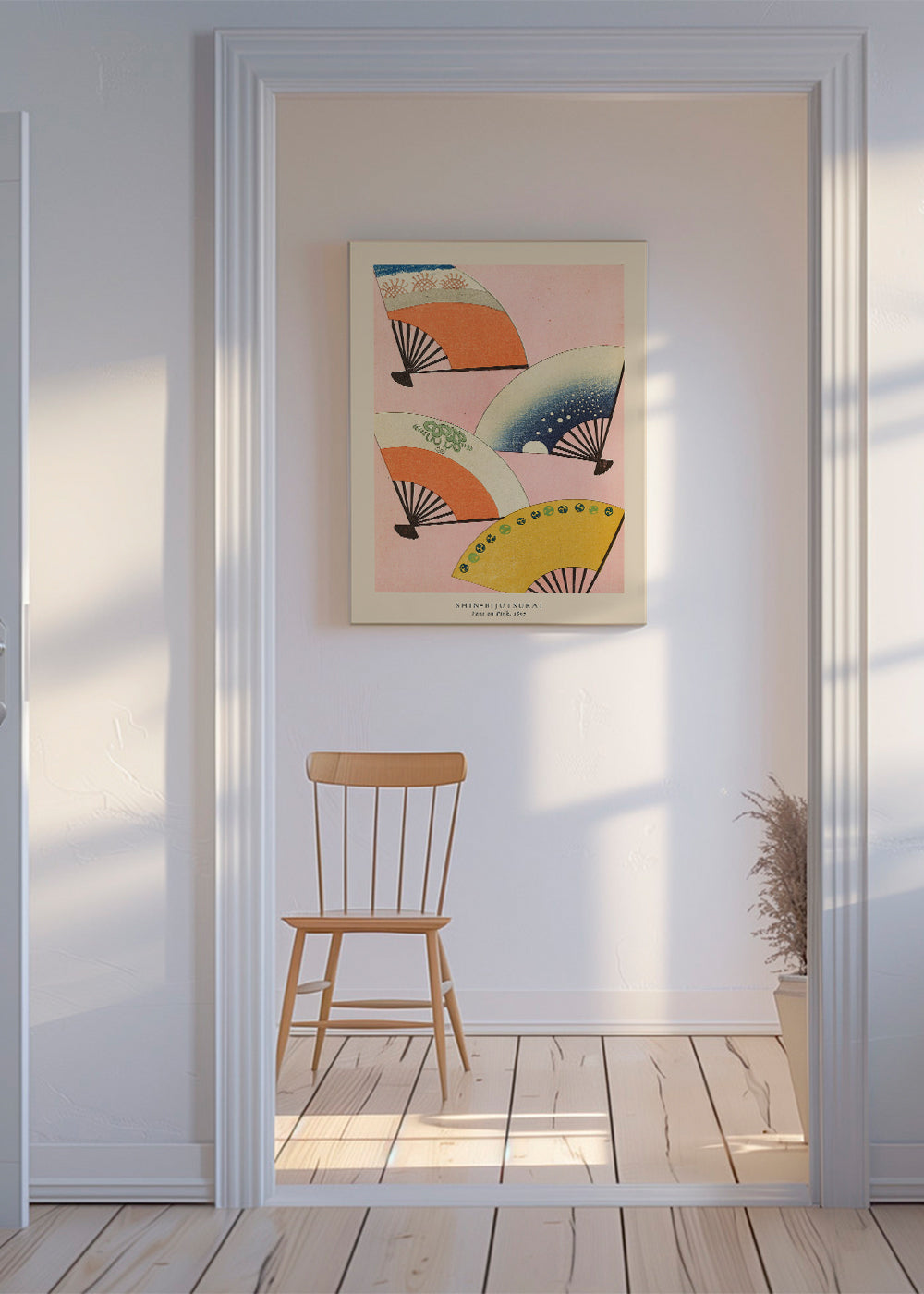 Shin-Bijutsukai - Fans on pink