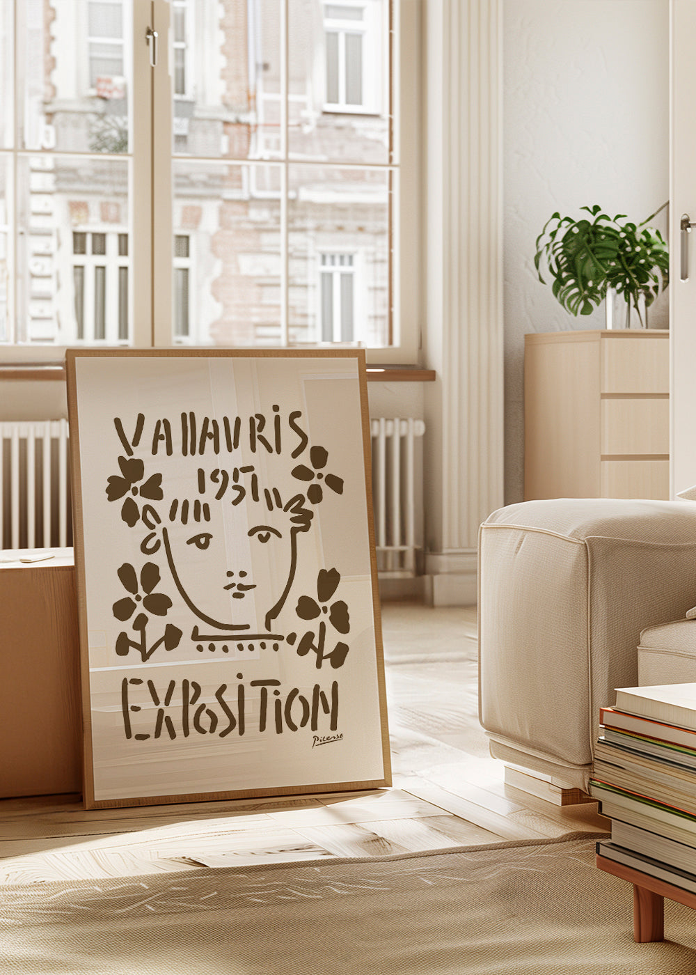 PIcasso Vallauris 1951 Exposition Poster