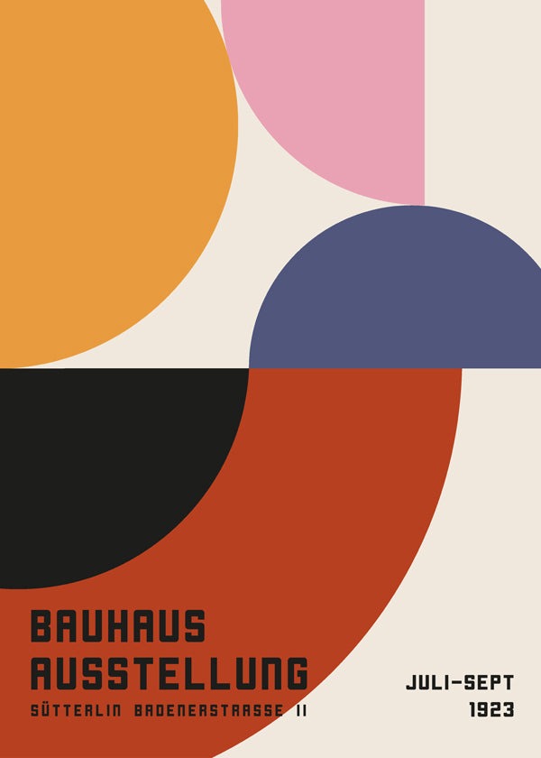 Bauhaus Exhibition Poster  1923