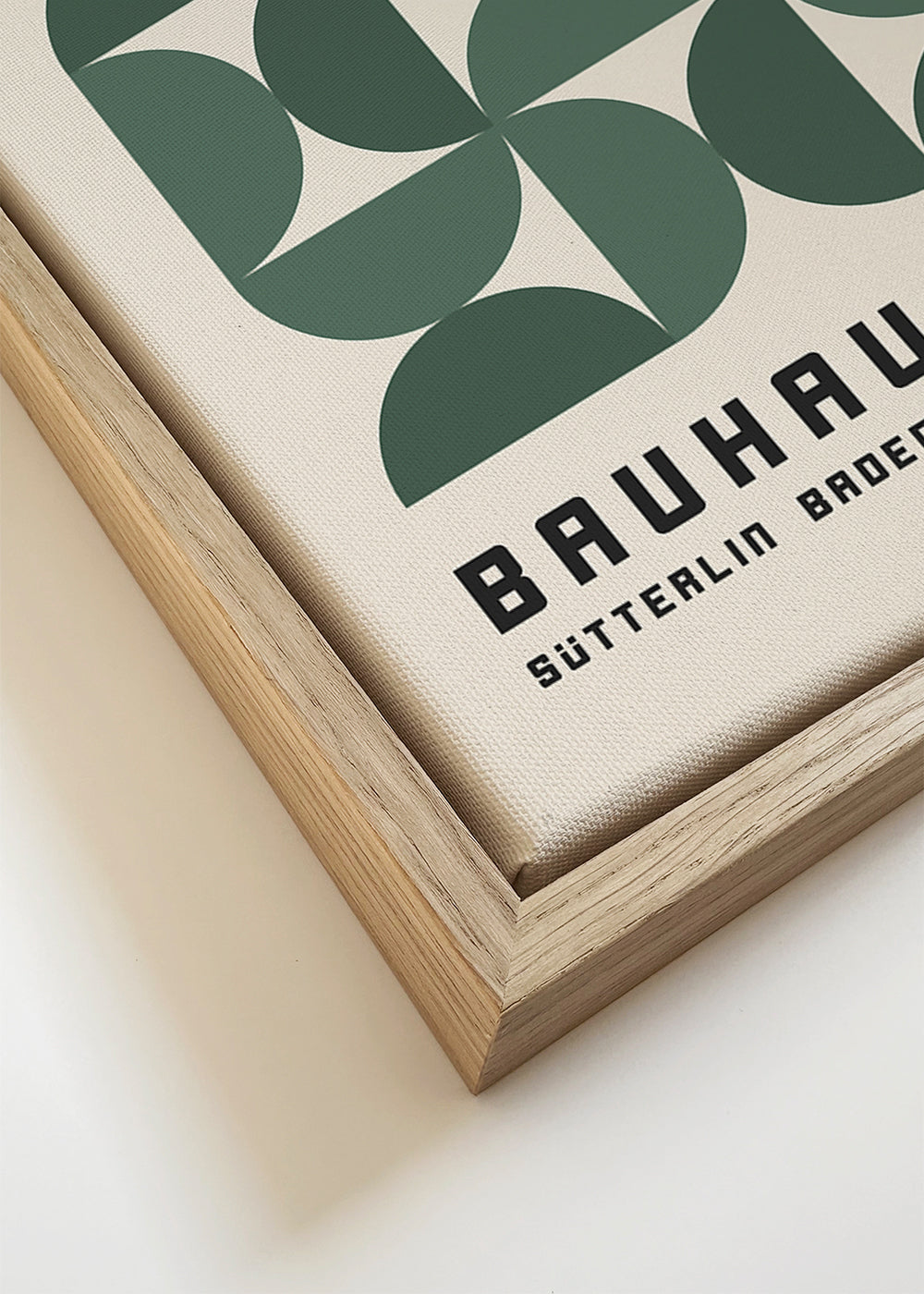 Bauhaus Green Exhibition Poster