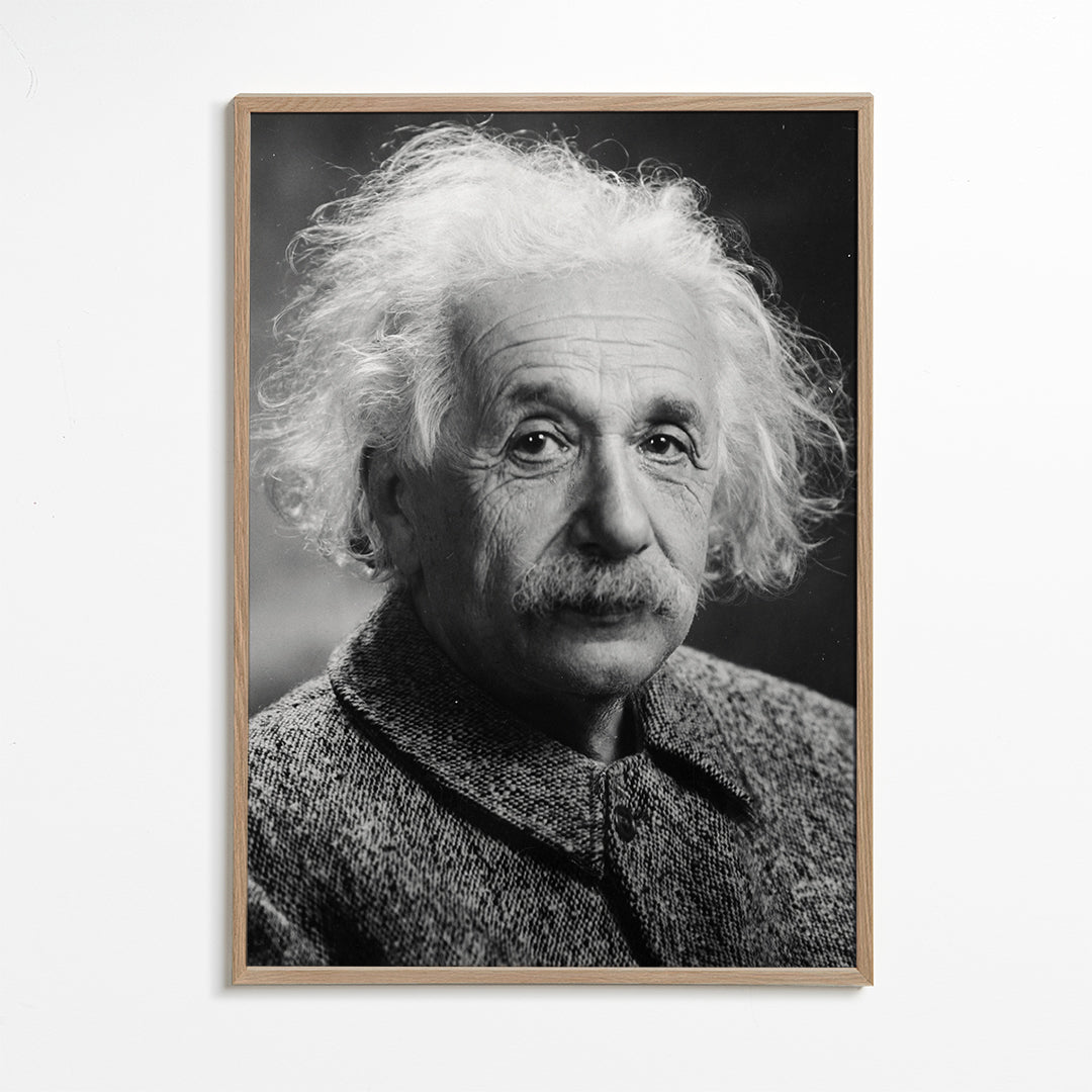 Albert Einstein vintage photograph