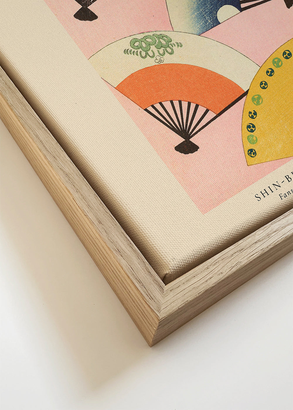 Shin-Bijutsukai - Fans on pink - Square