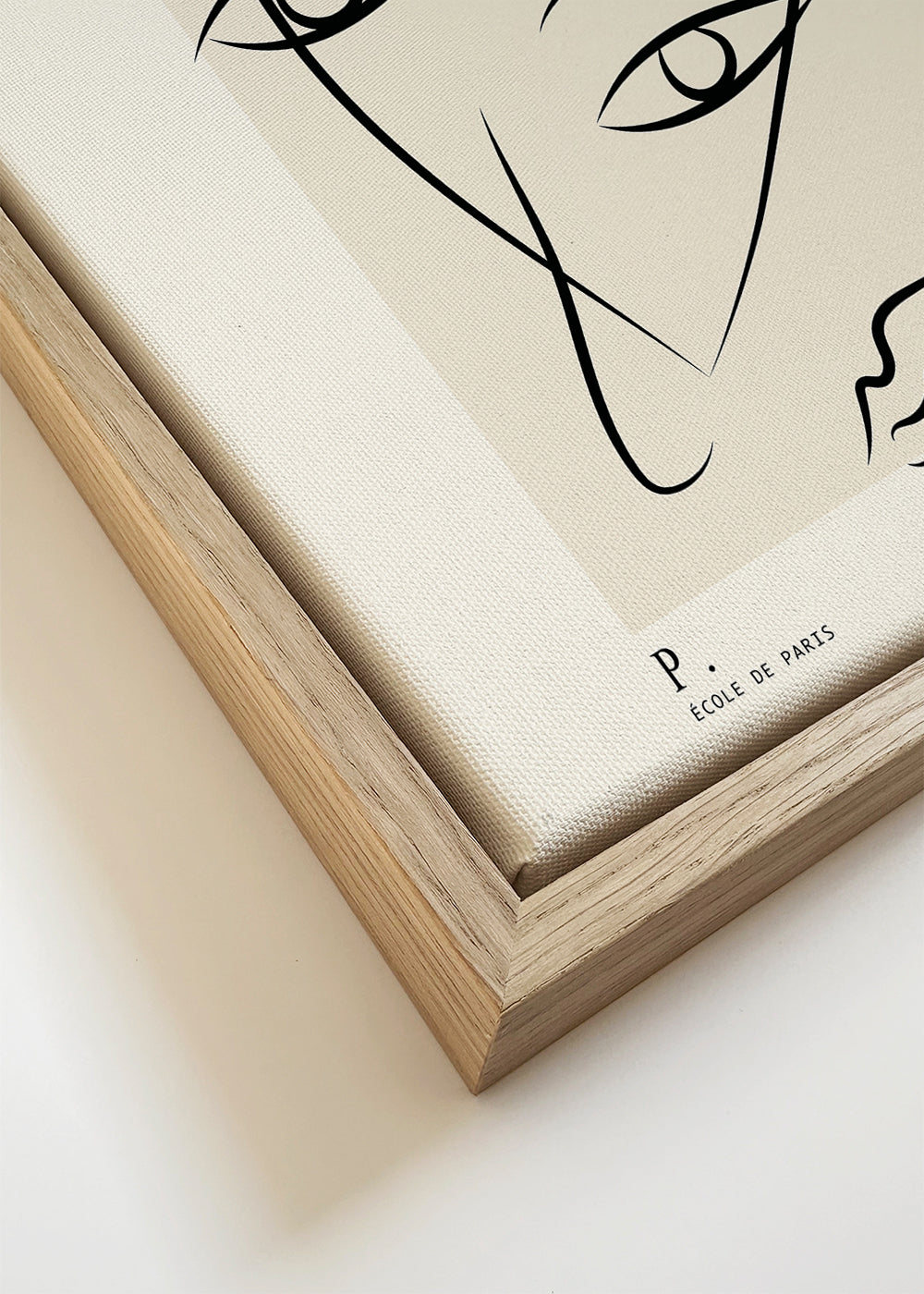 Picasso Ladies of Avignon sketch Poster - Square