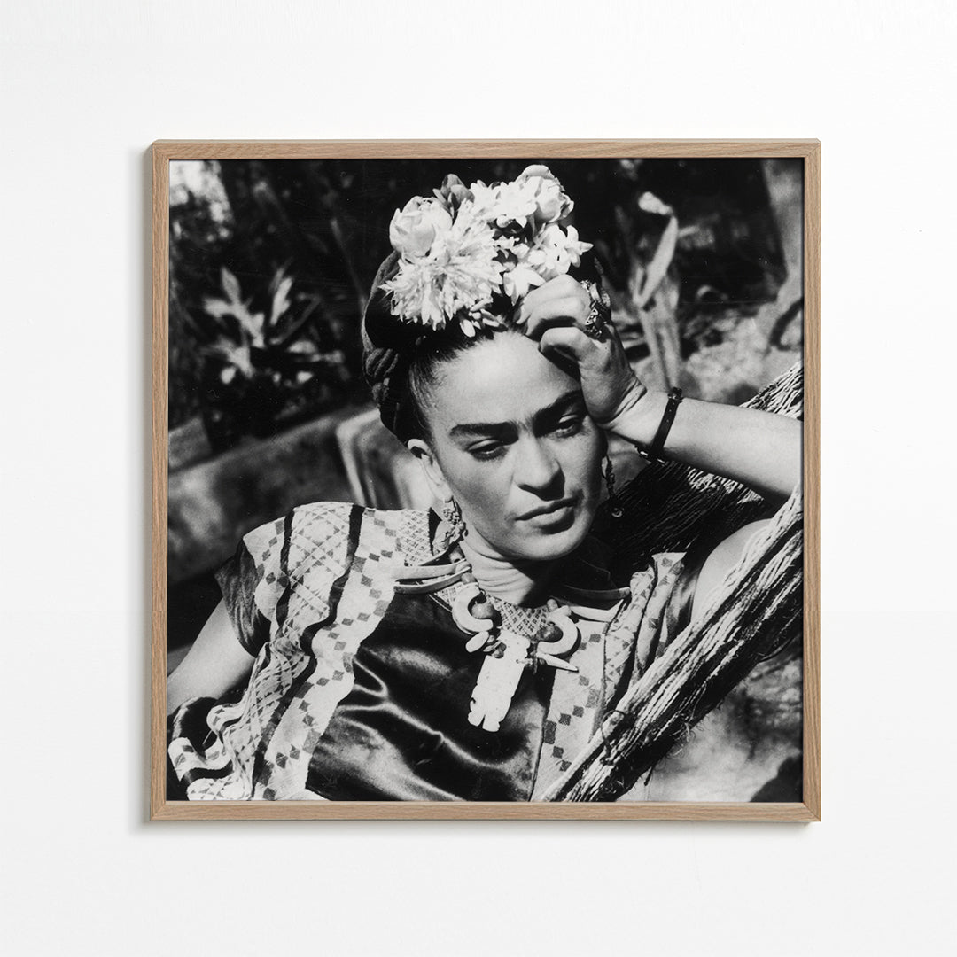 Frida Kahlo vintage photograph I - Square