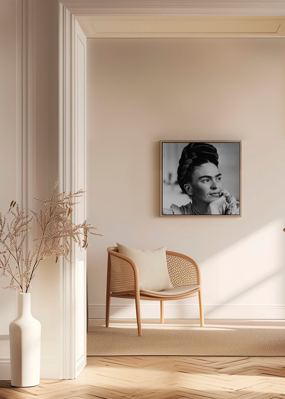 Frida Kahlo vintage photograph II - Square