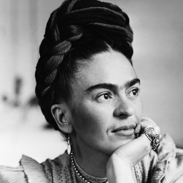 Frida Kahlo vintage photograph II - Square