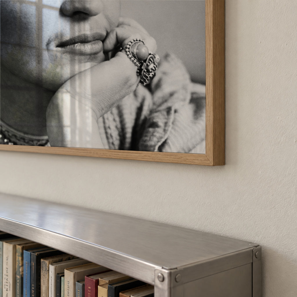 Frida Kahlo vintage photograph II - Square - Framed poster detail