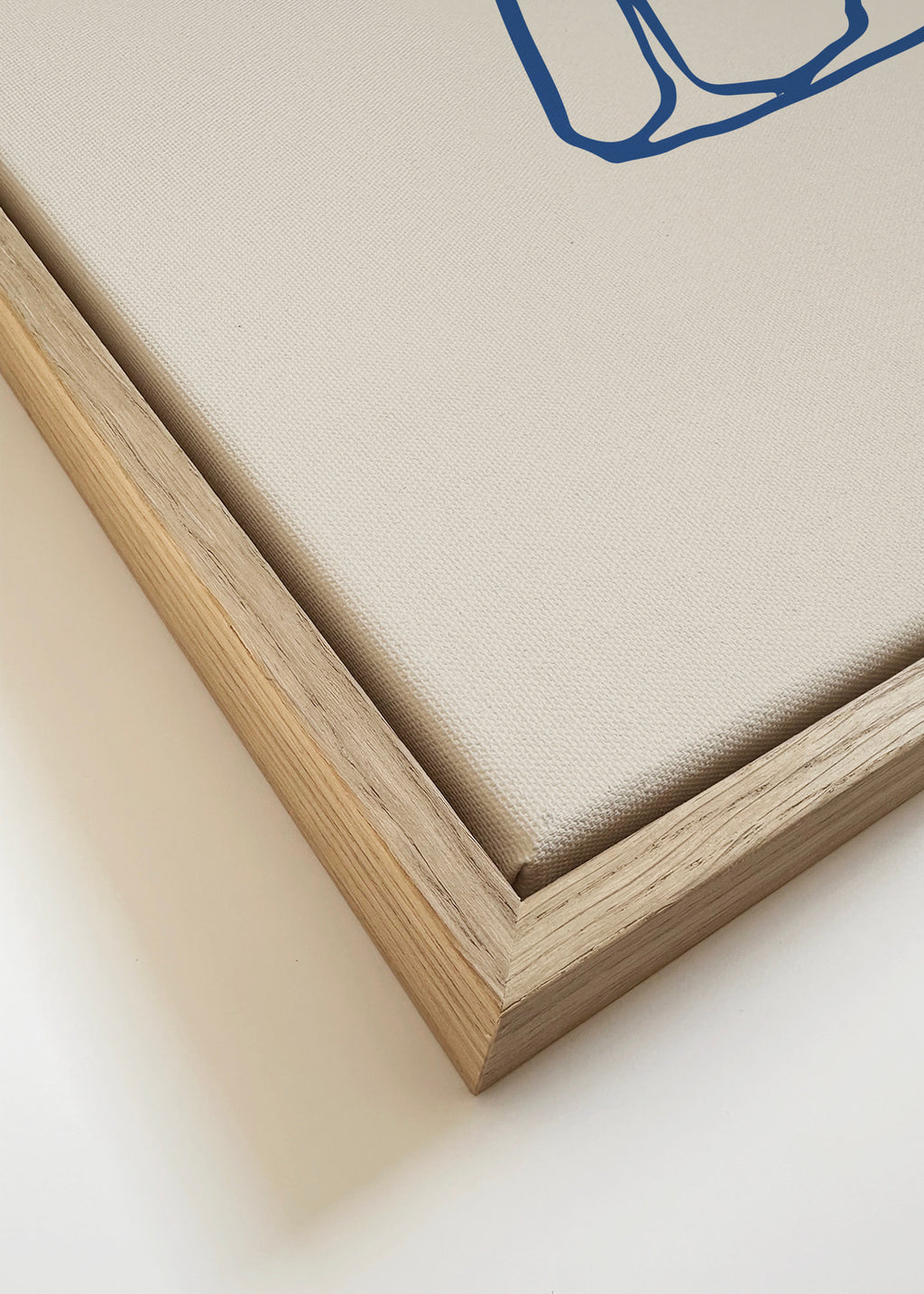 Life Simple simple pleasures - Bonjour mon amour - Framed canvas detail