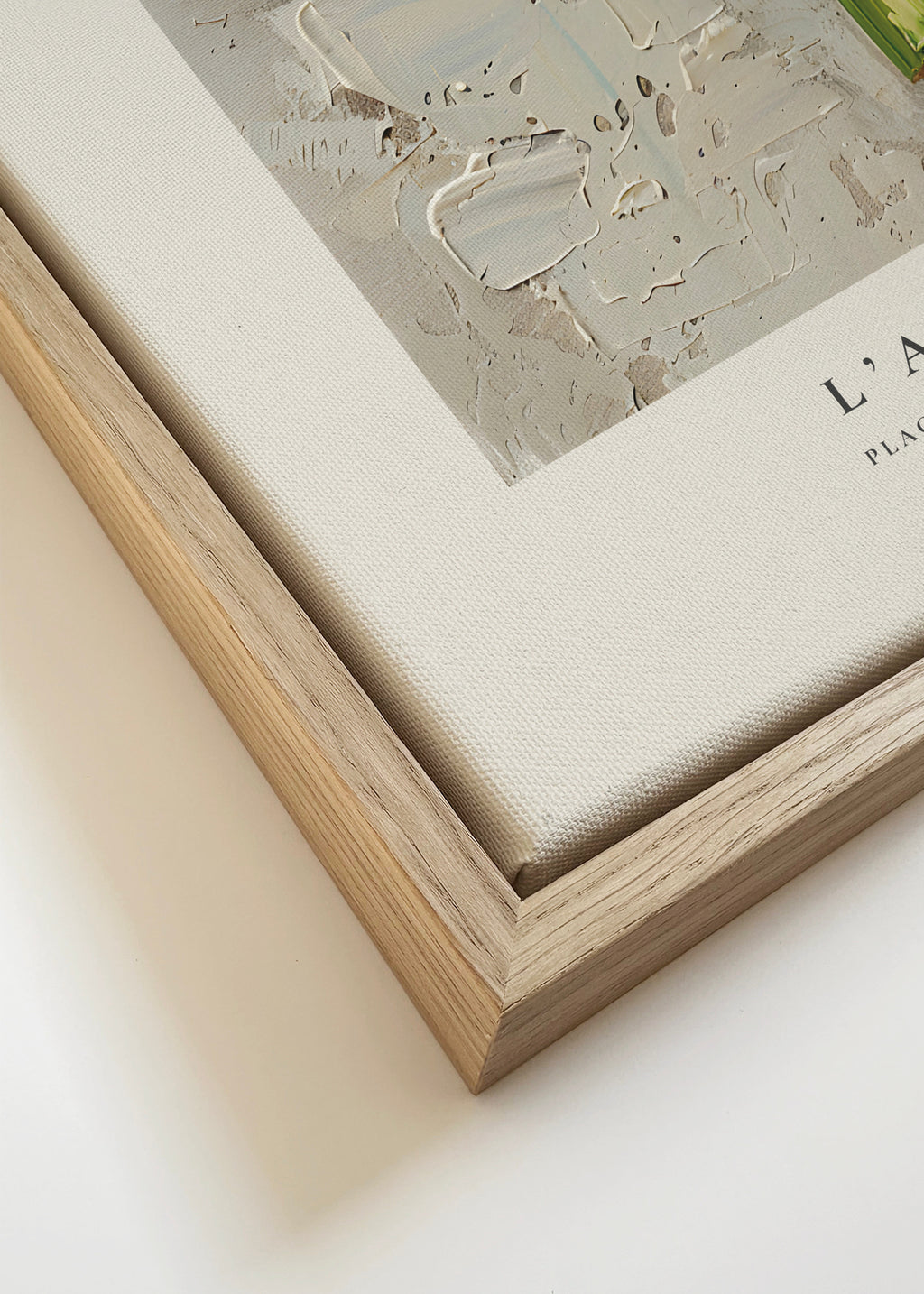 Le marche fermier - L’Artichaut - Framed canvas detail