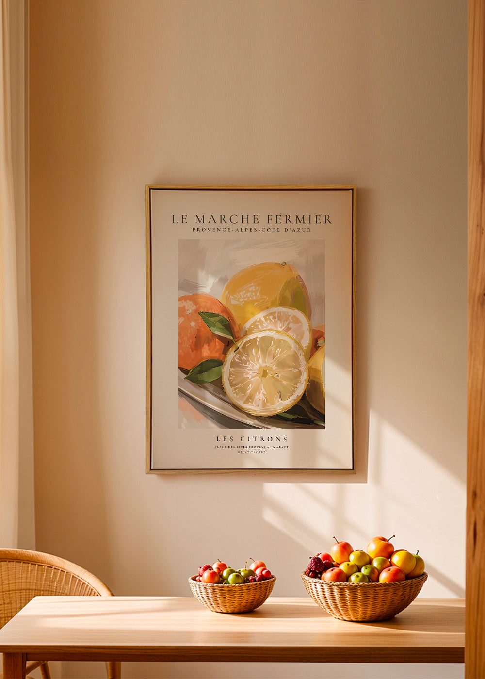 Le marche fermier - Les Citrons