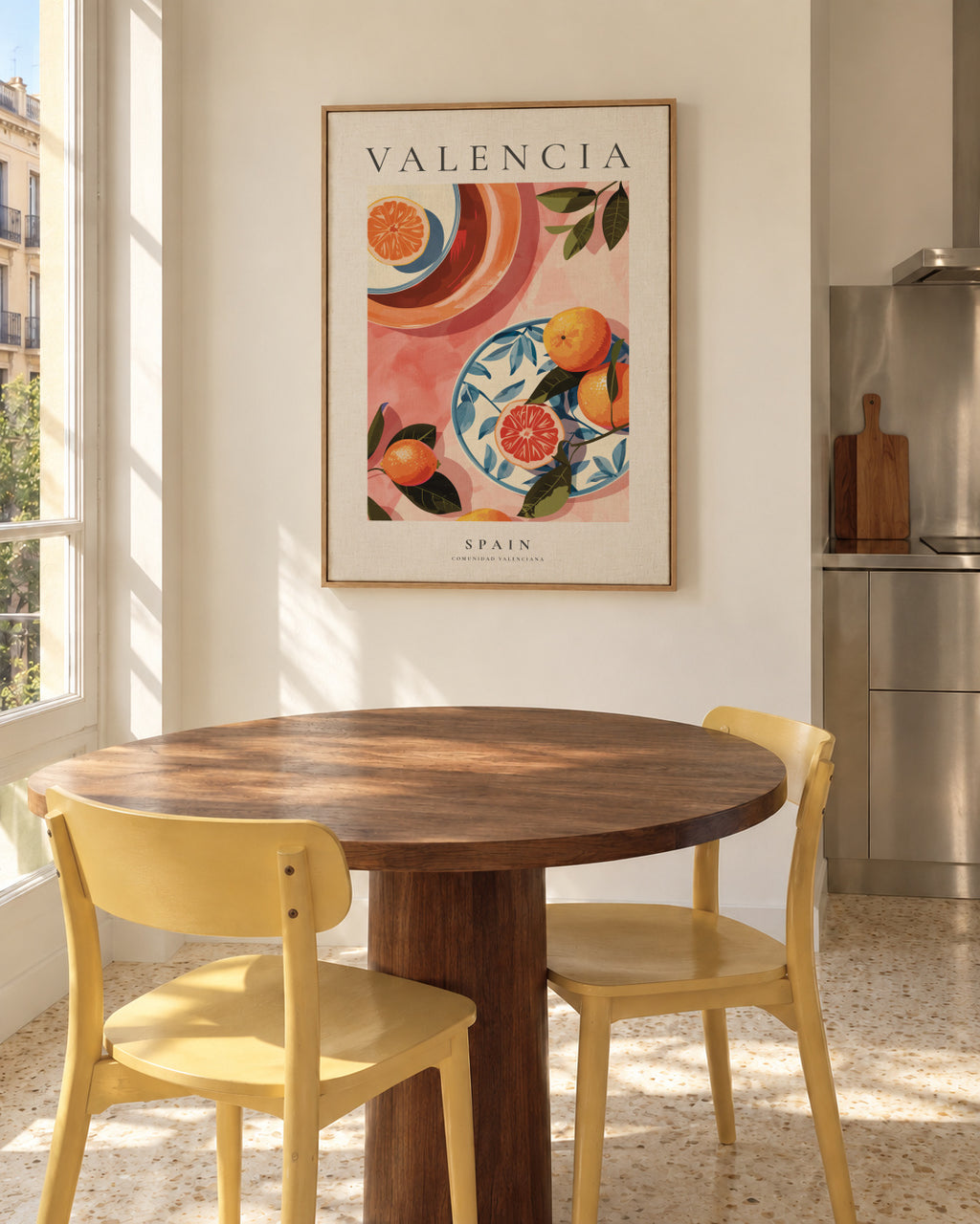 Valencia, Spain - Framed canvas in an interior