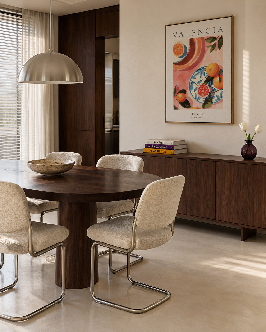 Valencia, Spain - Framed canvas in an interior