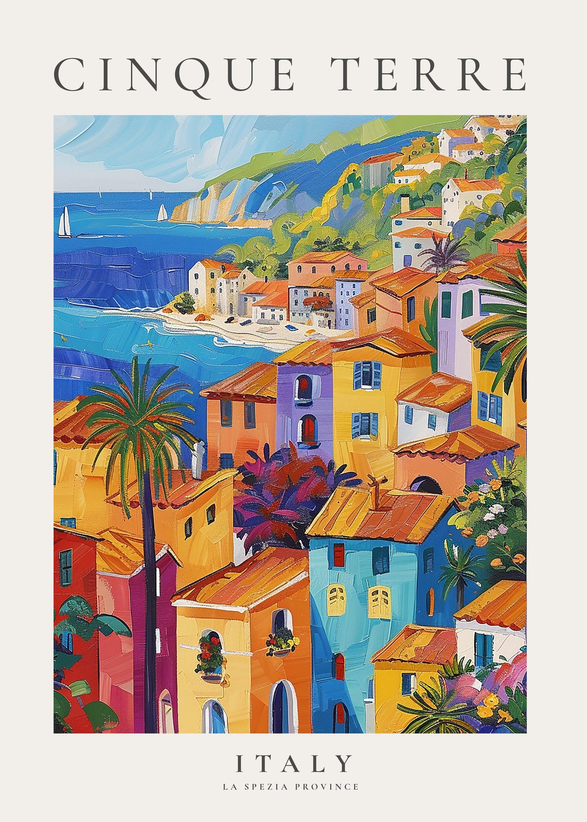 Cinque Terre, Italy - Unframed art print