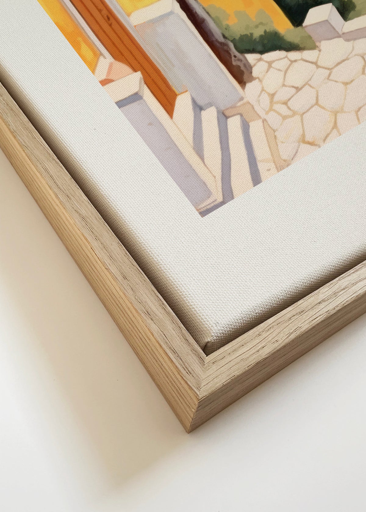 Capri, Italy - Framed canvas detail