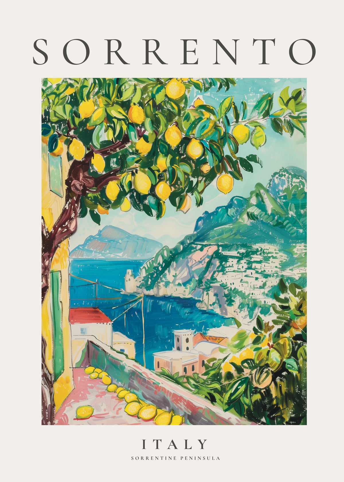 Sorrento, Italy - Unframed art print