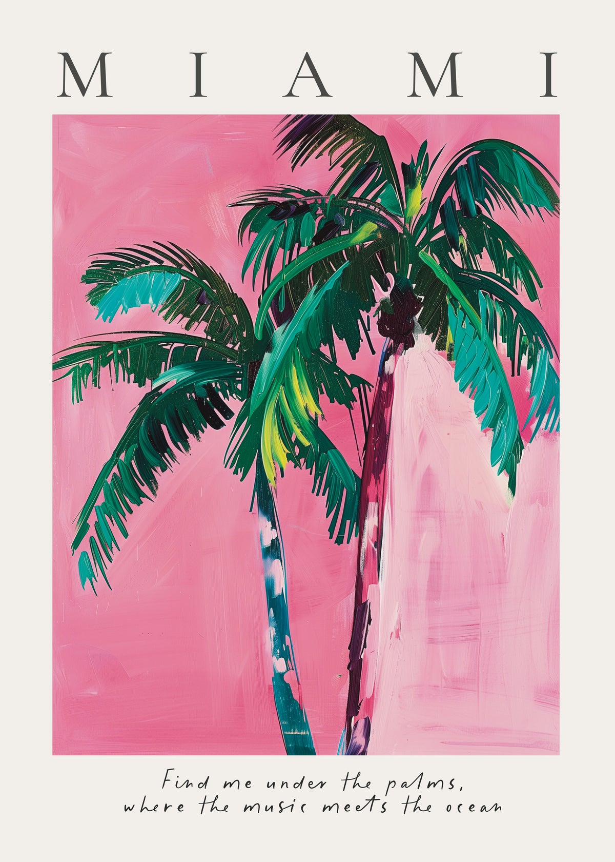 Miami - Unframed art print