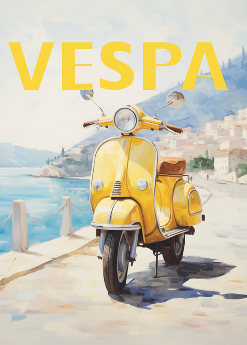 Vespa - Unframed art print