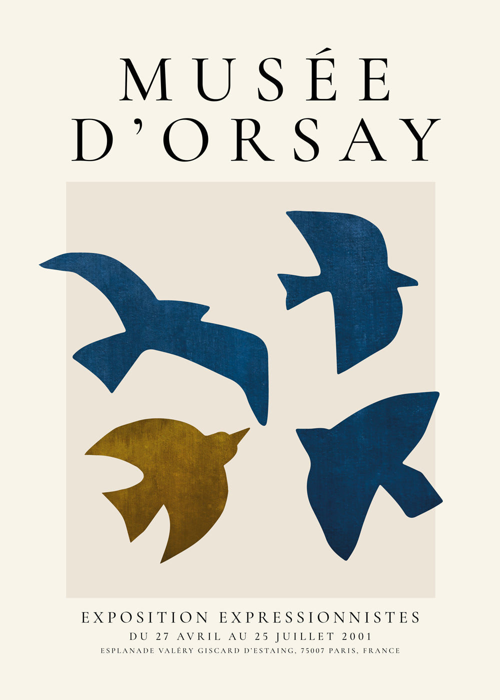 Musée d'Orsay Exhibition Poster