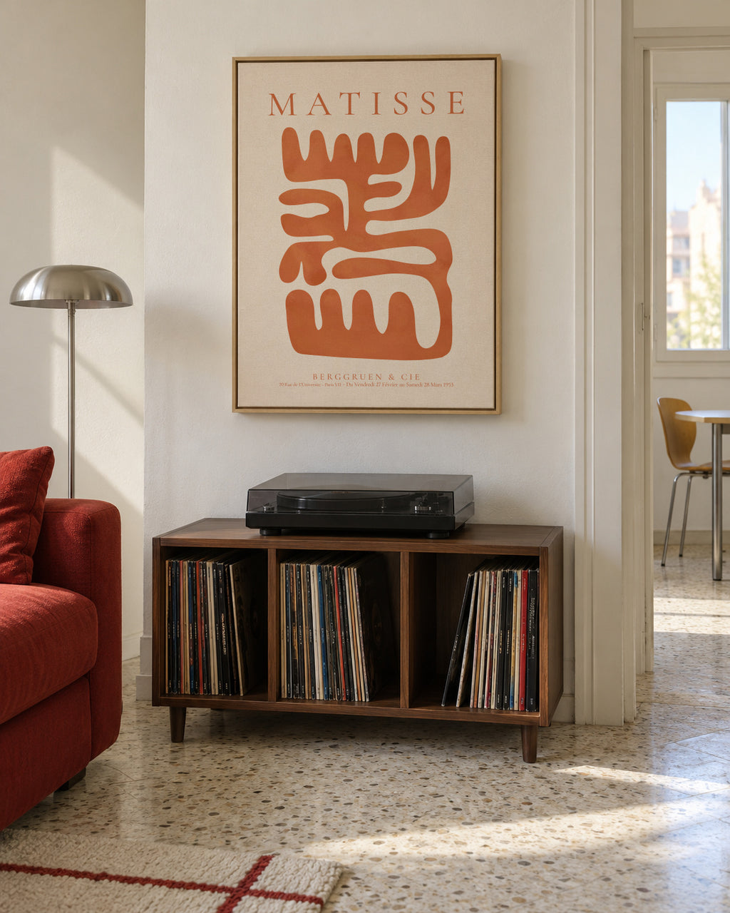 Henri Matisse, Berggruen and Cie III - Framed canvas in an interior