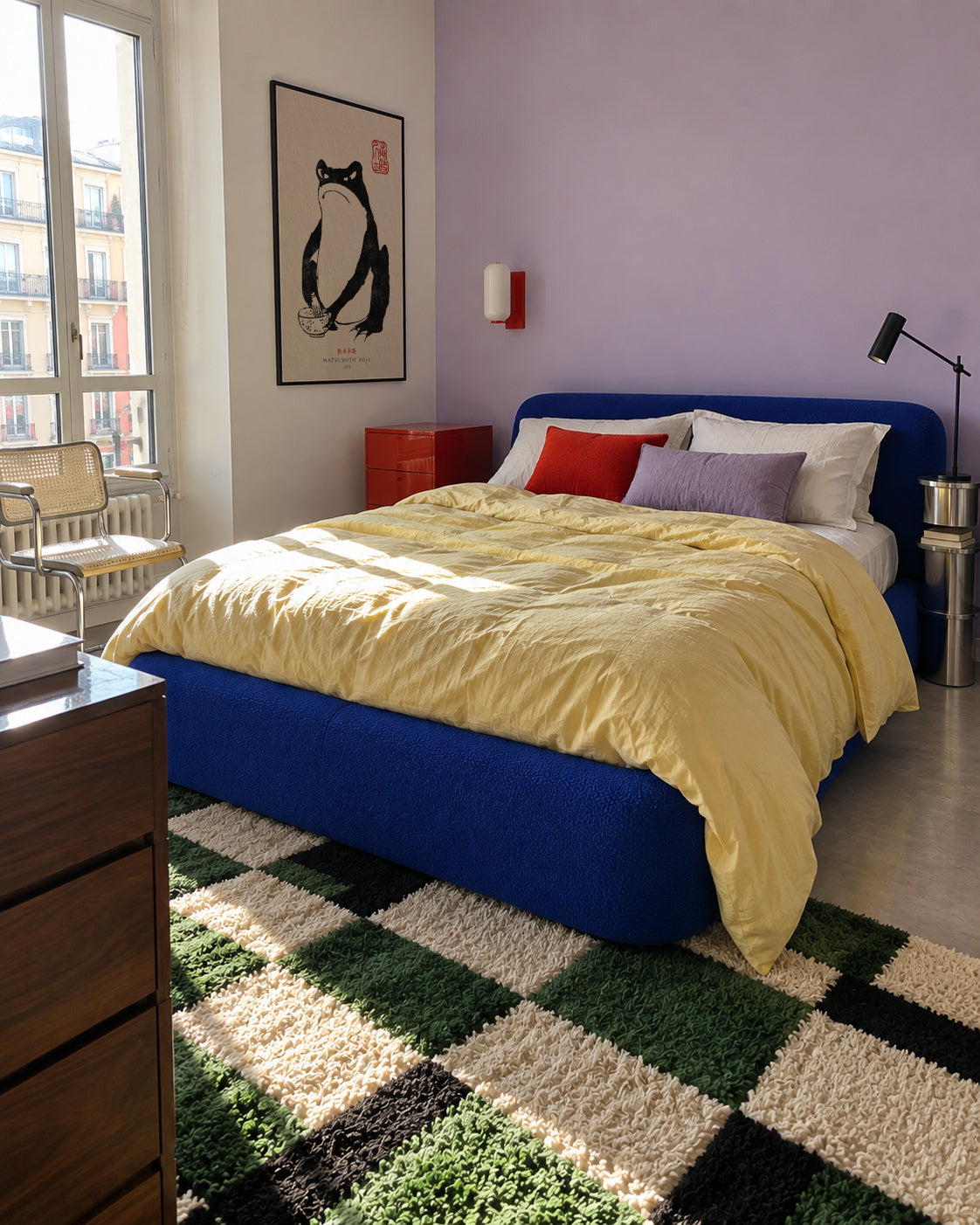 Matsumoto Hoji, Frog II - Framed poster in an interior
