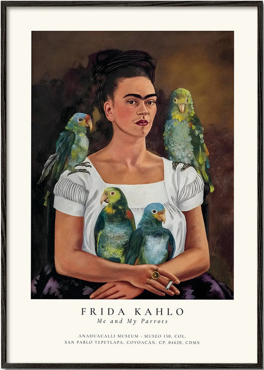 Frida Kahlo, Me and My Parrots