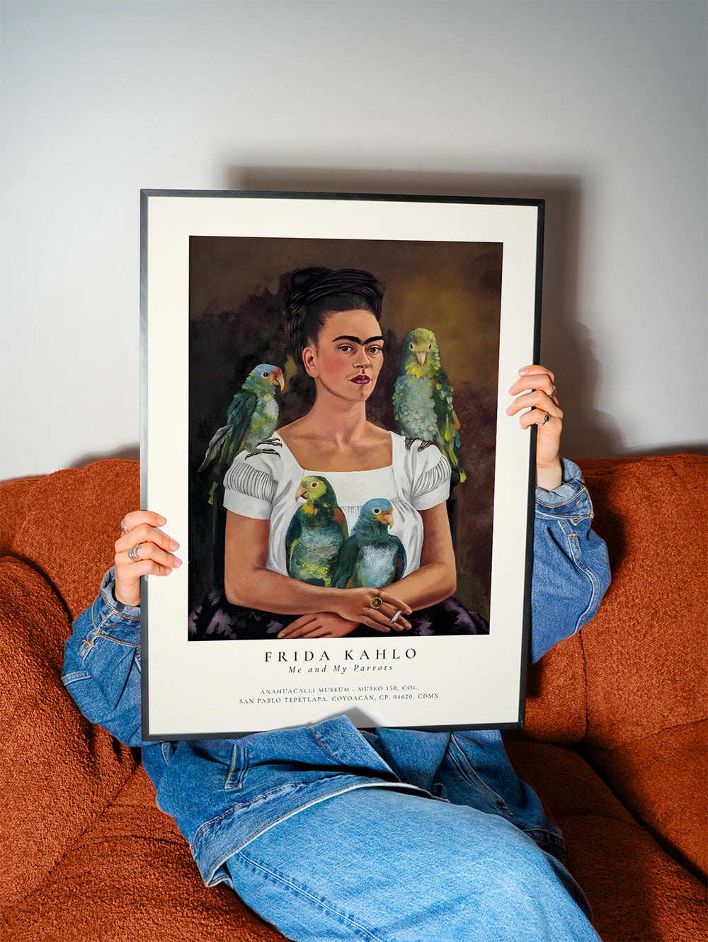 Frida Kahlo, Me and My Parrots