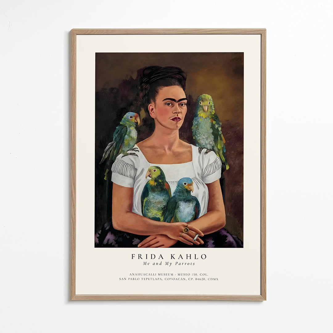 Frida Kahlo, Me and My Parrots