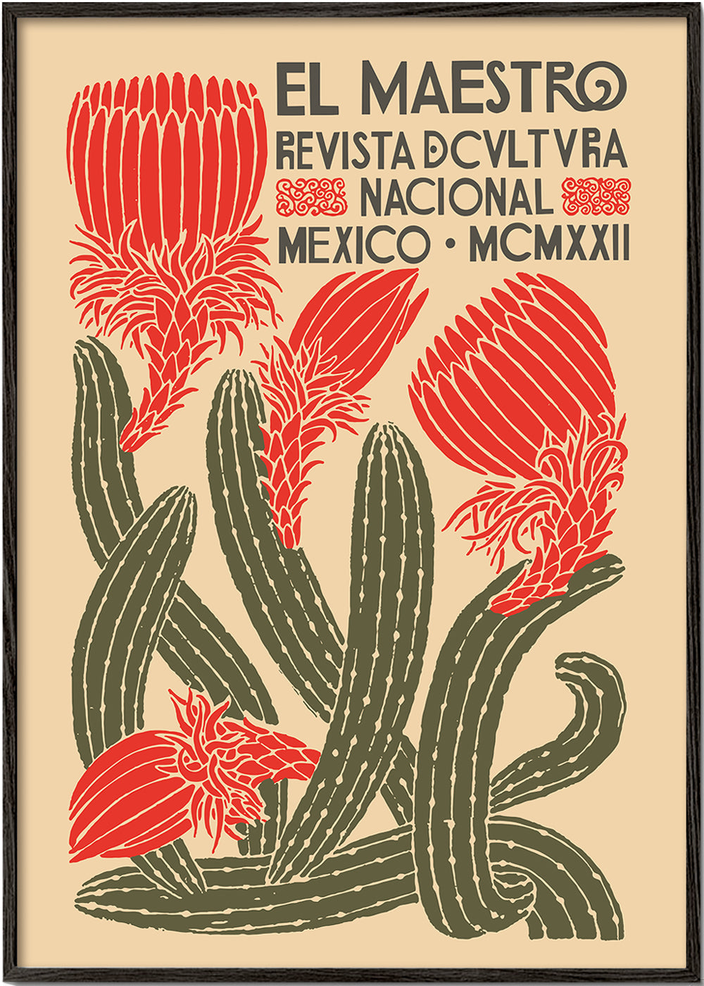 El Maestro, Revista Nacional Cactus poster