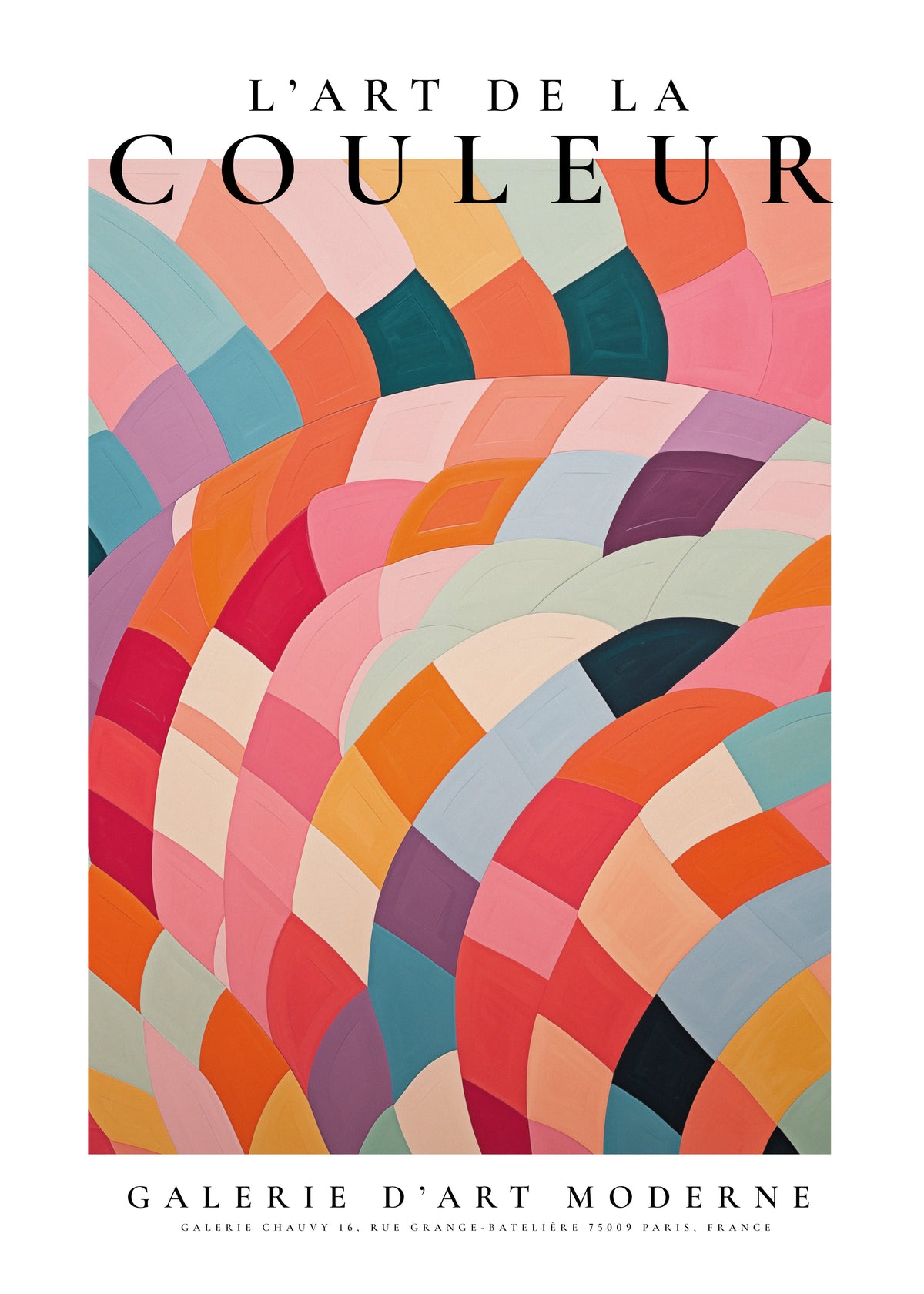 L'Art De La Couleur - Unframed art print