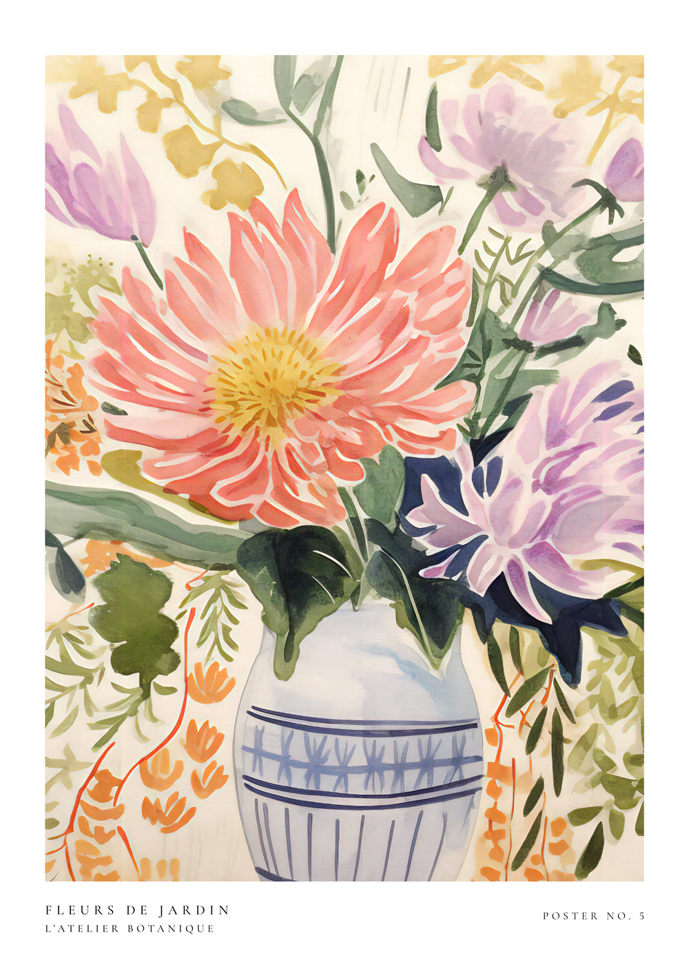 Fleurs de Jardin - Poster No. 5