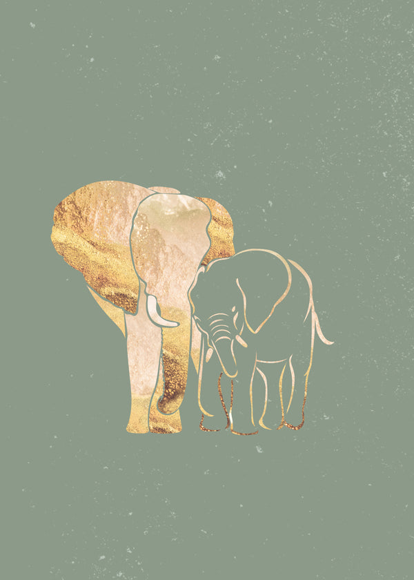 Golden Elephant sage green 2
