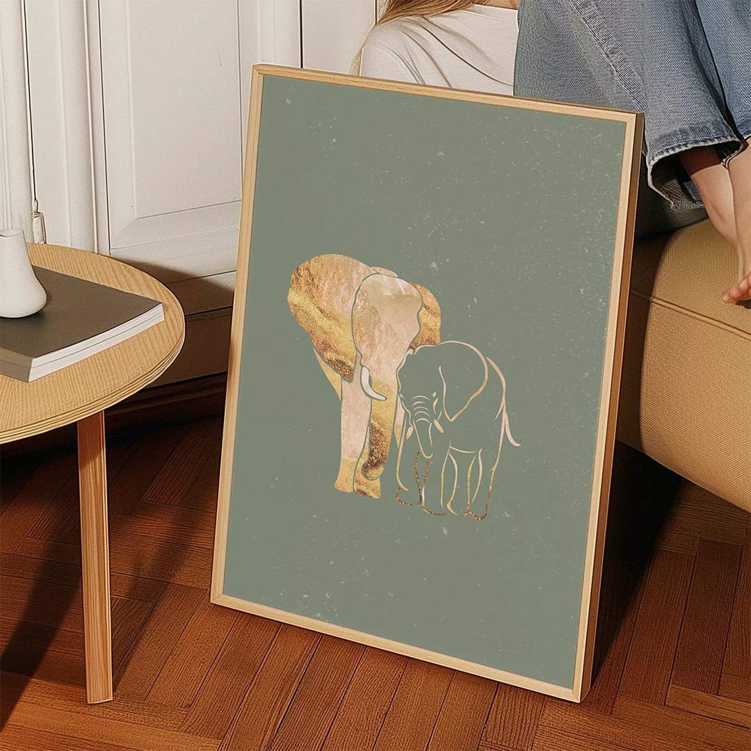 Golden Elephant sage green 2